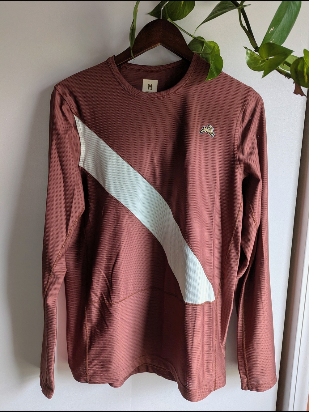 Tracksmith Men's Van Cortlandt Long Sleeve Dusty Rose